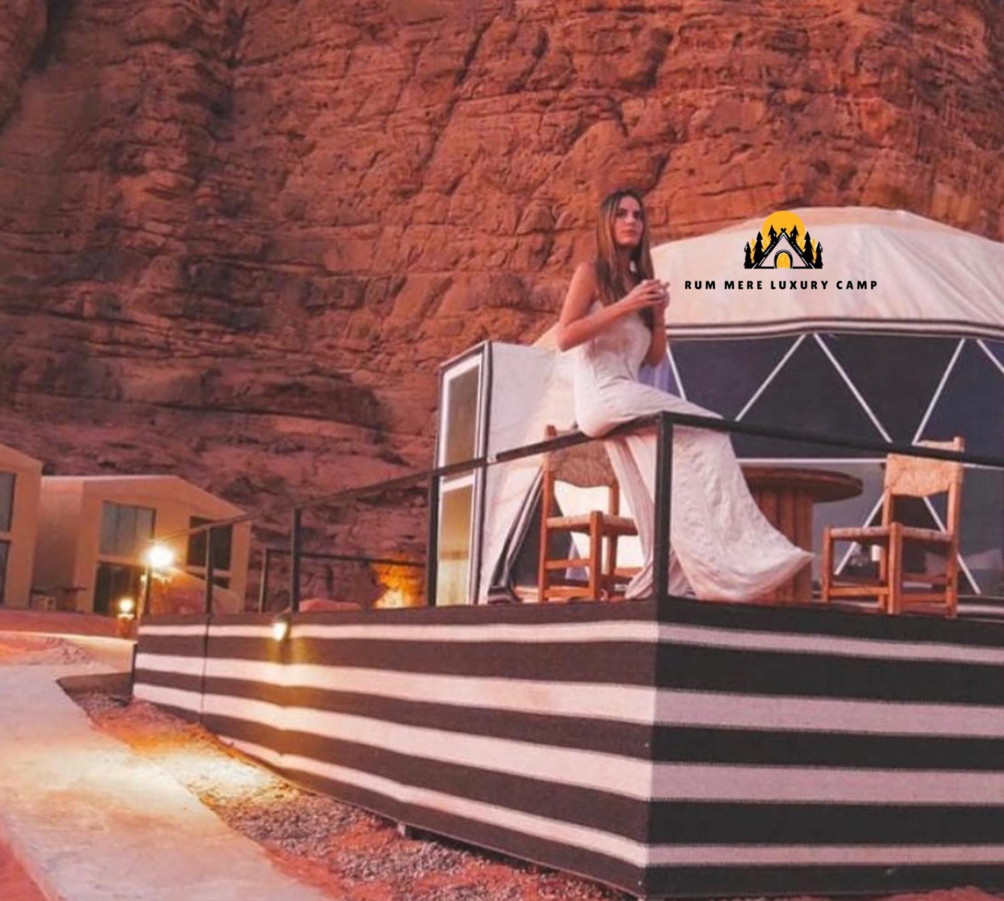 Rum Mere Luxury Camp Rum vádi Kültér fotó